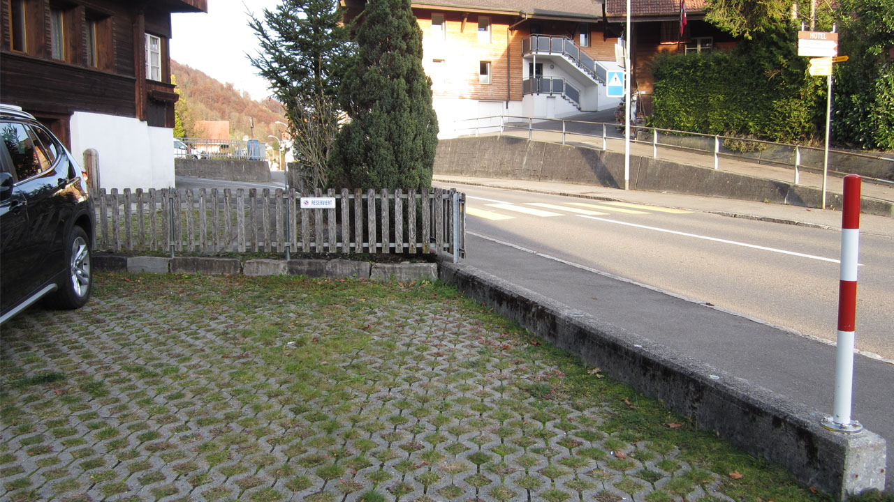 Kostenloser Parkplatz